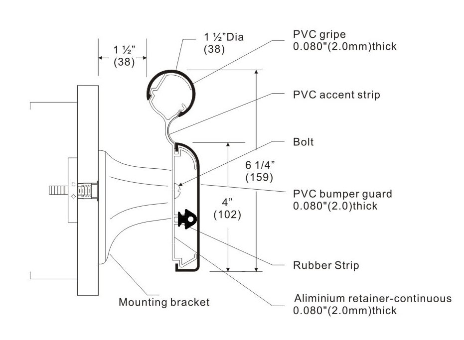 Handrail LHR 159 Series